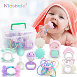 9PCS Rattle Baby Toys 0-12 Months Jingle Shaking Bell