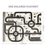 130*100CM Large City Traffic Car Park