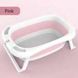 Foldable Baby Shower Tub with Thermometer Smart Temperature sensing