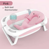 Foldable Baby Shower Tub with Thermometer Smart Temperature sensing