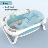 Foldable Baby Shower Tub with Thermometer Smart Temperature sensing