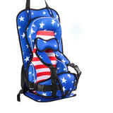 Children Cart Seat Cushion Thicken Sponge Portable Baby Seat