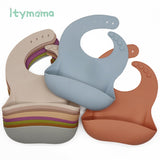 Baby Bibs Silicone Waterproof Breastplate Baby Feeding