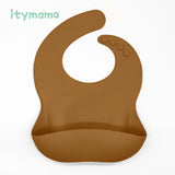 Baby Bibs Silicone Waterproof Breastplate Baby Feeding