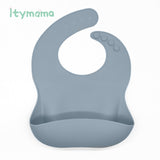 Baby Bibs Silicone Waterproof Breastplate Baby Feeding