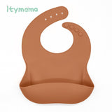 Baby Bibs Silicone Waterproof Breastplate Baby Feeding