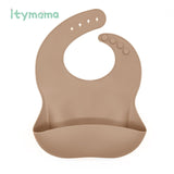 Baby Bibs Silicone Waterproof Breastplate Baby Feeding