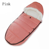 Universal Baby Carriage Winter Socks Sleep Bag Windproof