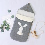 Baby Sleeping Bag Envelopes Winter Warm Knitted Newborn