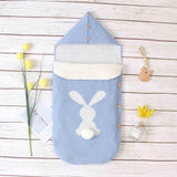 Baby Sleeping Bag Envelopes Winter Warm Knitted Newborn