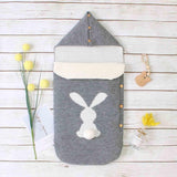 Baby Sleeping Bag Envelopes Winter Warm Knitted Newborn