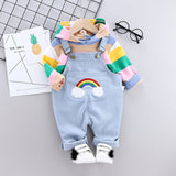 baby girls clothing set outfits Pullover T-shirt tops pants suit for newborn