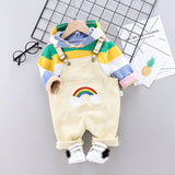 baby girls clothing set outfits Pullover T-shirt tops pants suit for newborn