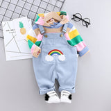 baby girls clothing set outfits Pullover T-shirt tops pants suit for newborn