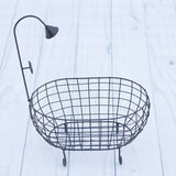Iron Basket Shower Bathtub Novelty Newborn Photography Accessories