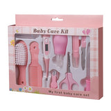 10Pcs/Set  Safety Tools Newborn Grooming Brush Kit Baby Care