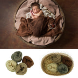 4pcs Pack Stretch Mohair Wrap Newborn Photography Props